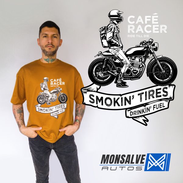 Camiseta Motero/ Cafe Racer