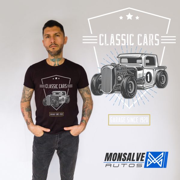 Camiseta Automovilismo/ Classic car