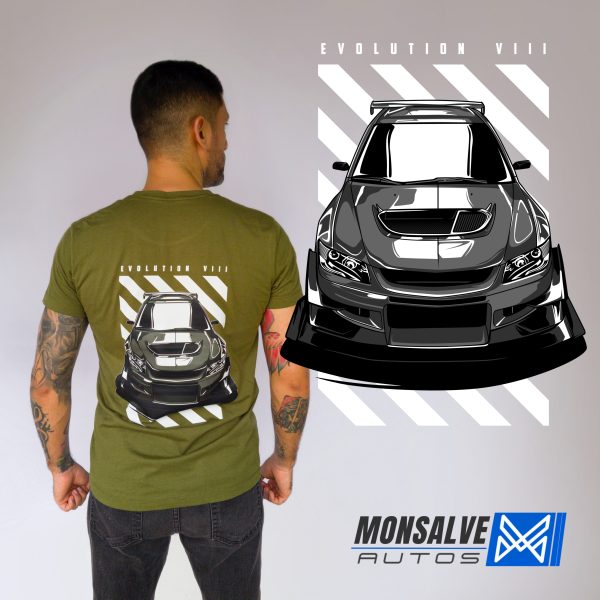 Camiseta Automovilismo/ EVO VIII