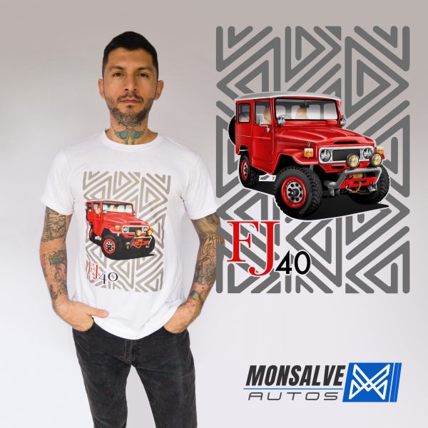 Camiseta Automovilismo/ FJ40