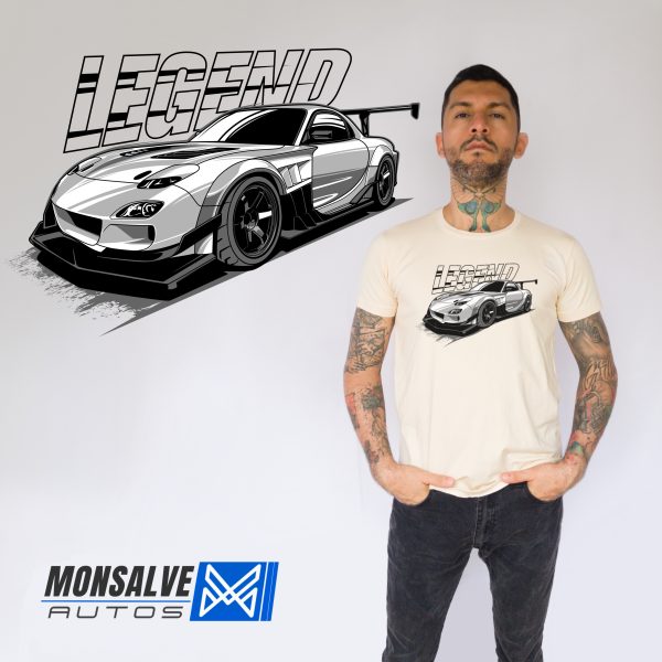 Camiseta Automovilismo/ Mazda legend