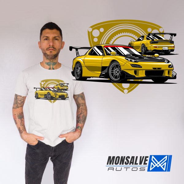 Camiseta Automovilismo/ RX7